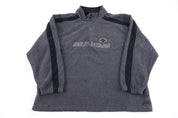 Harley Davidson Motorcycles Grey Fleece Pullover Sweater - Sweater - Thrifted Threads