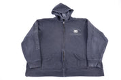 Harley Davidson Motorcycles Grey Full Zip Hoodie - Jackets - Thrifted Threads