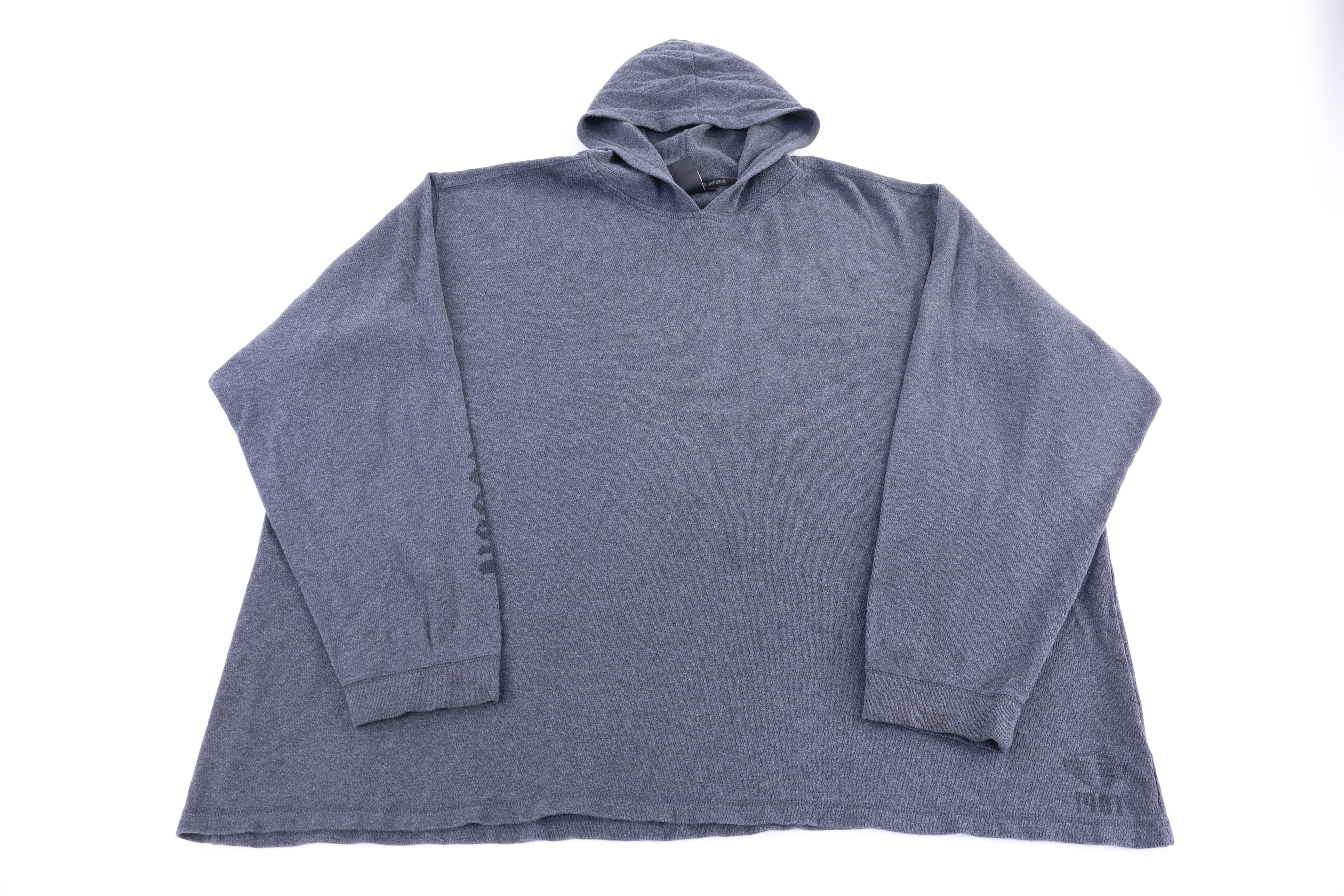 Harley Davidson Motorcycles Grey Pullover Sweater - Sweater - Thrifted Threads