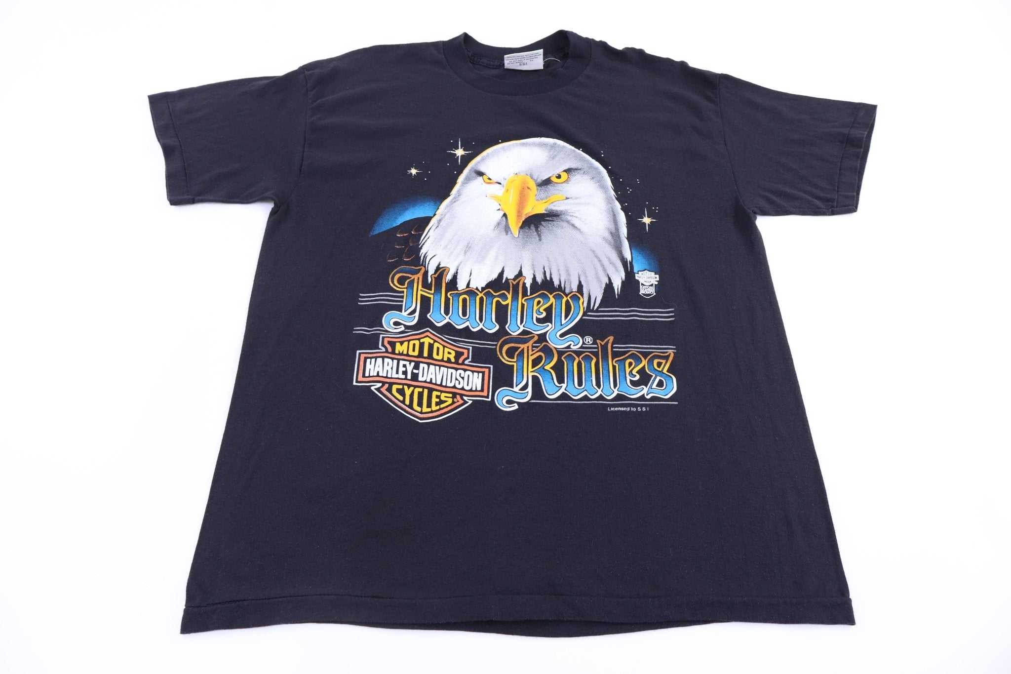 Harley Davidson Motorcycles Harley Rules T-shirt - Shirts & Tops - Thrifted Threads