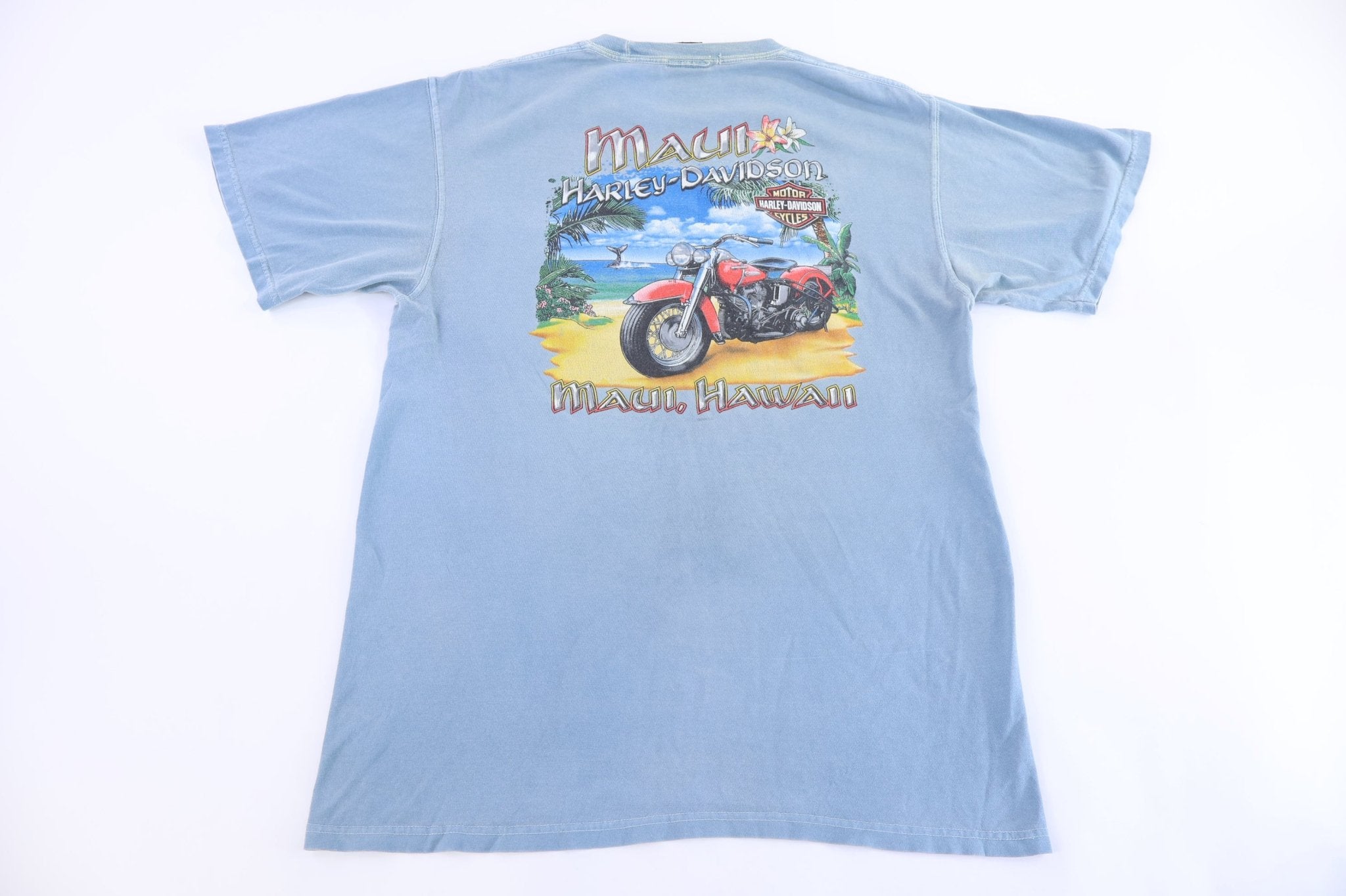 Harley Davidson Motorcycles Hawaii T-shirt - Shirts & Tops - Thrifted Threads