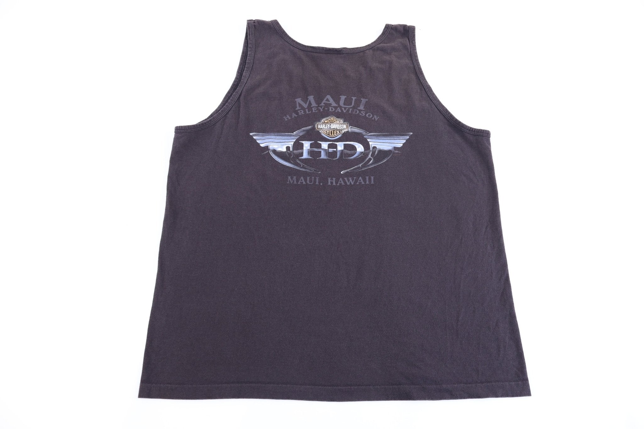 Harley Davidson Motorcycles Hawaii Tank Top - Shirts & Tops - Thrifted Threads