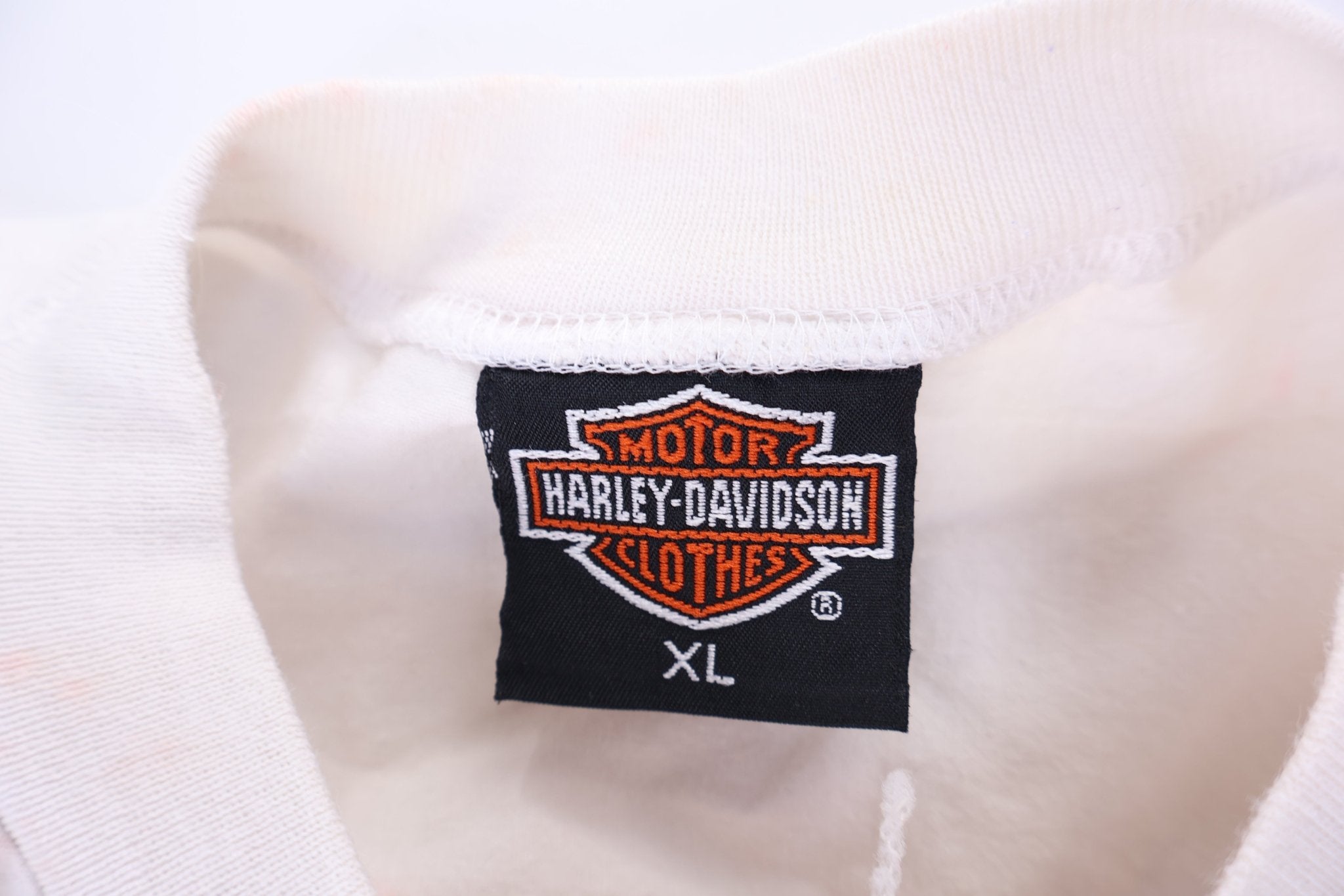Harley Davidson Motorcycles Henley T-shirt - Shirts & Tops - Thrifted Threads