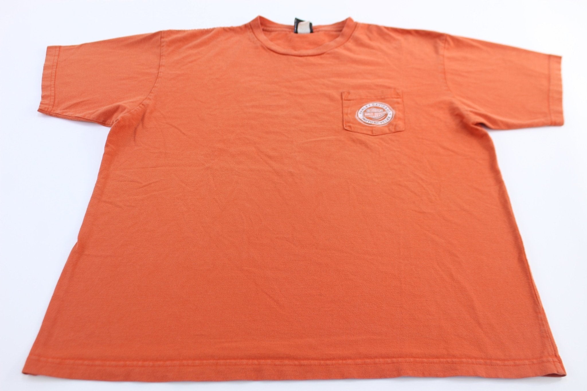 Harley Davidson Motorcycles Houston, Texas T-Shirt - T-Shirts - Thrifted Threads