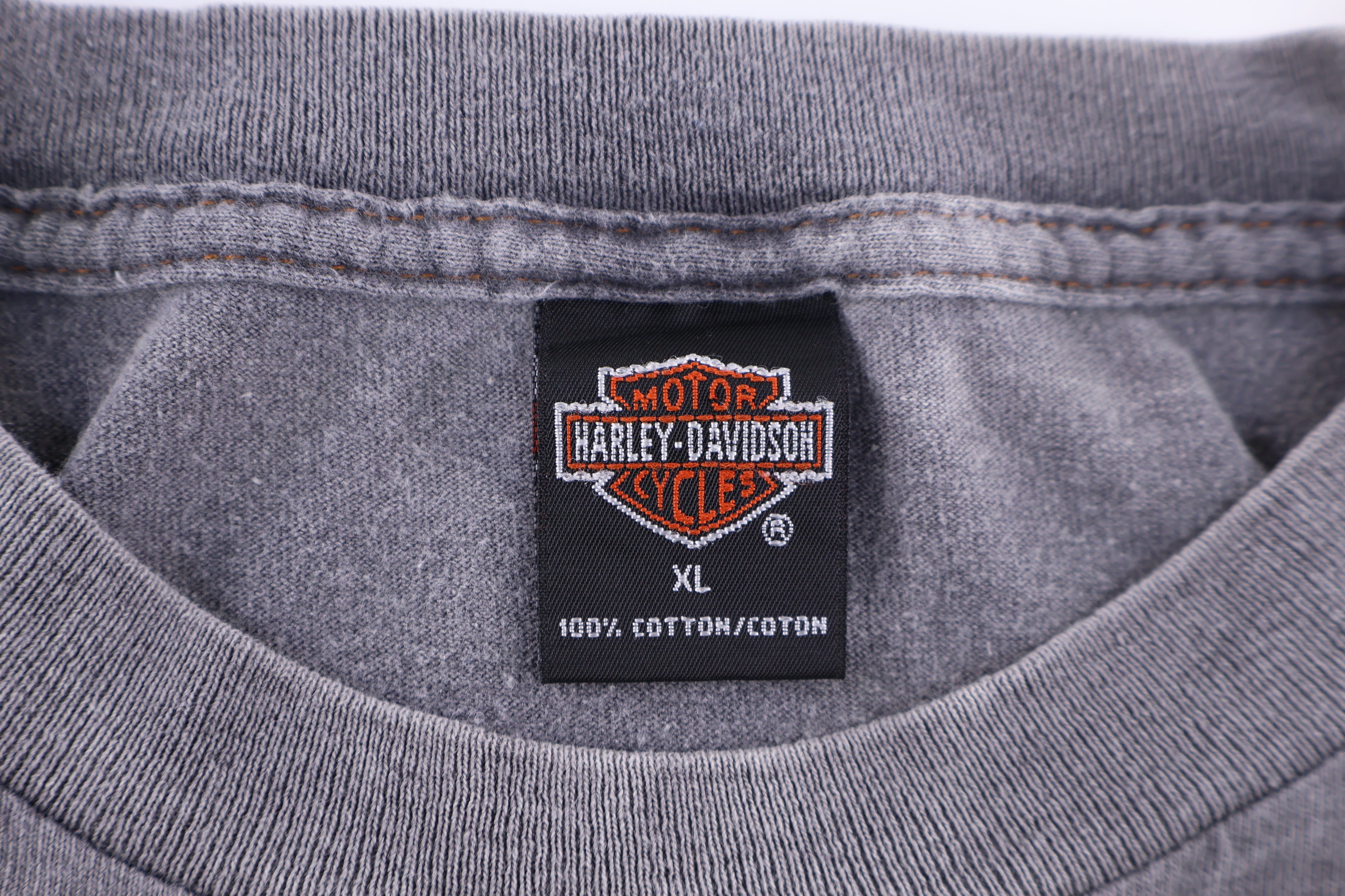 Harley Davidson Motorcycles Indiana T-shirt - Shirts & Tops - Thrifted Threads