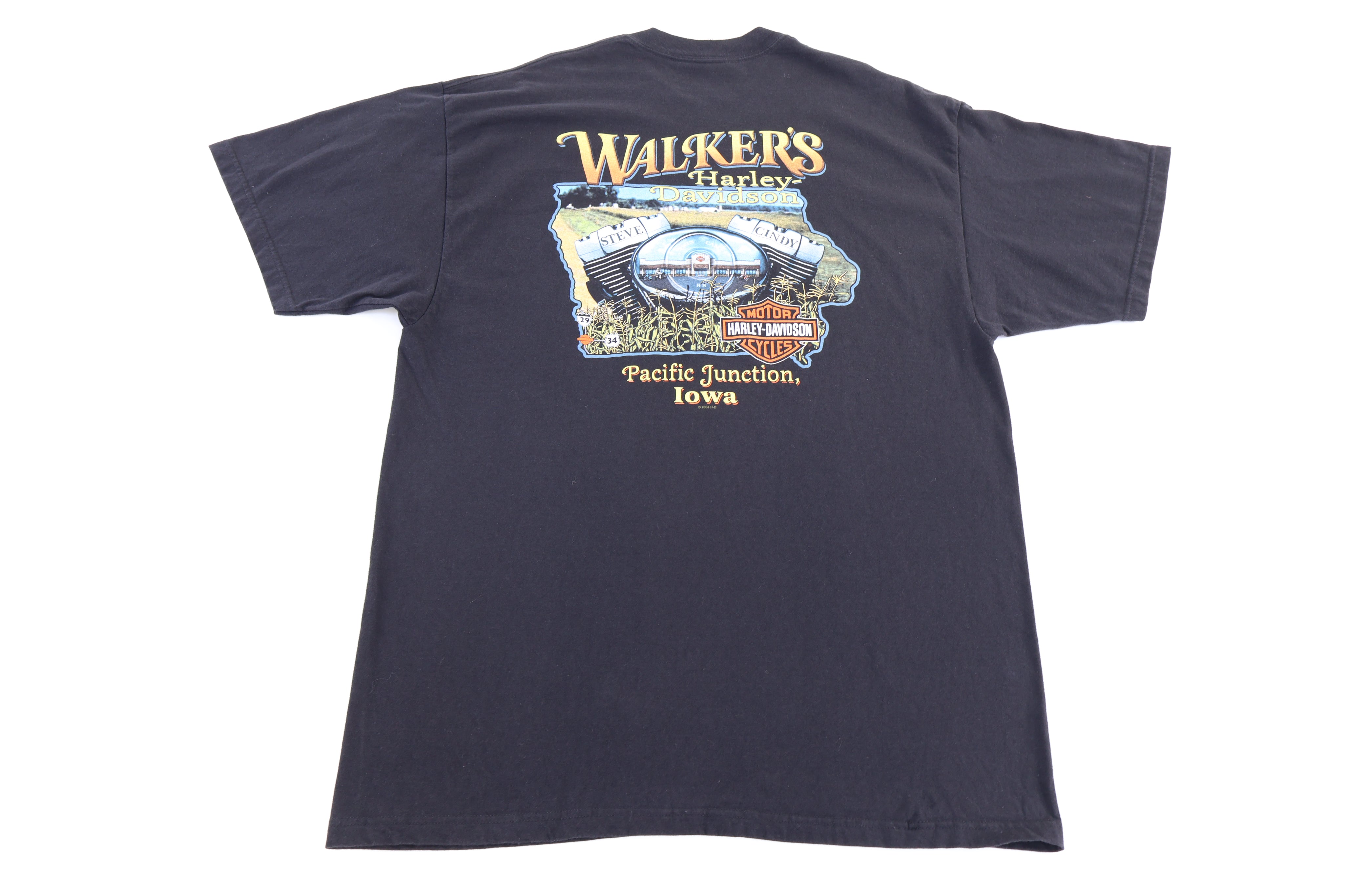 Harley Davidson Motorcycles Iowa T-shirt - Shirts & Tops - Thrifted Threads