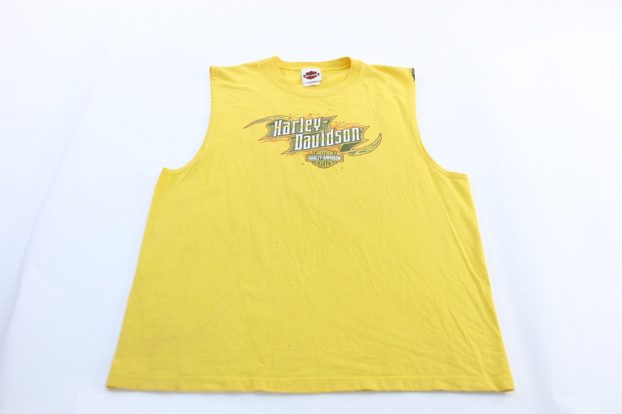 Harley Davidson Motorcycles Laramie, Wyoming Tank Top - Jerseys/Tanks - Thrifted Threads