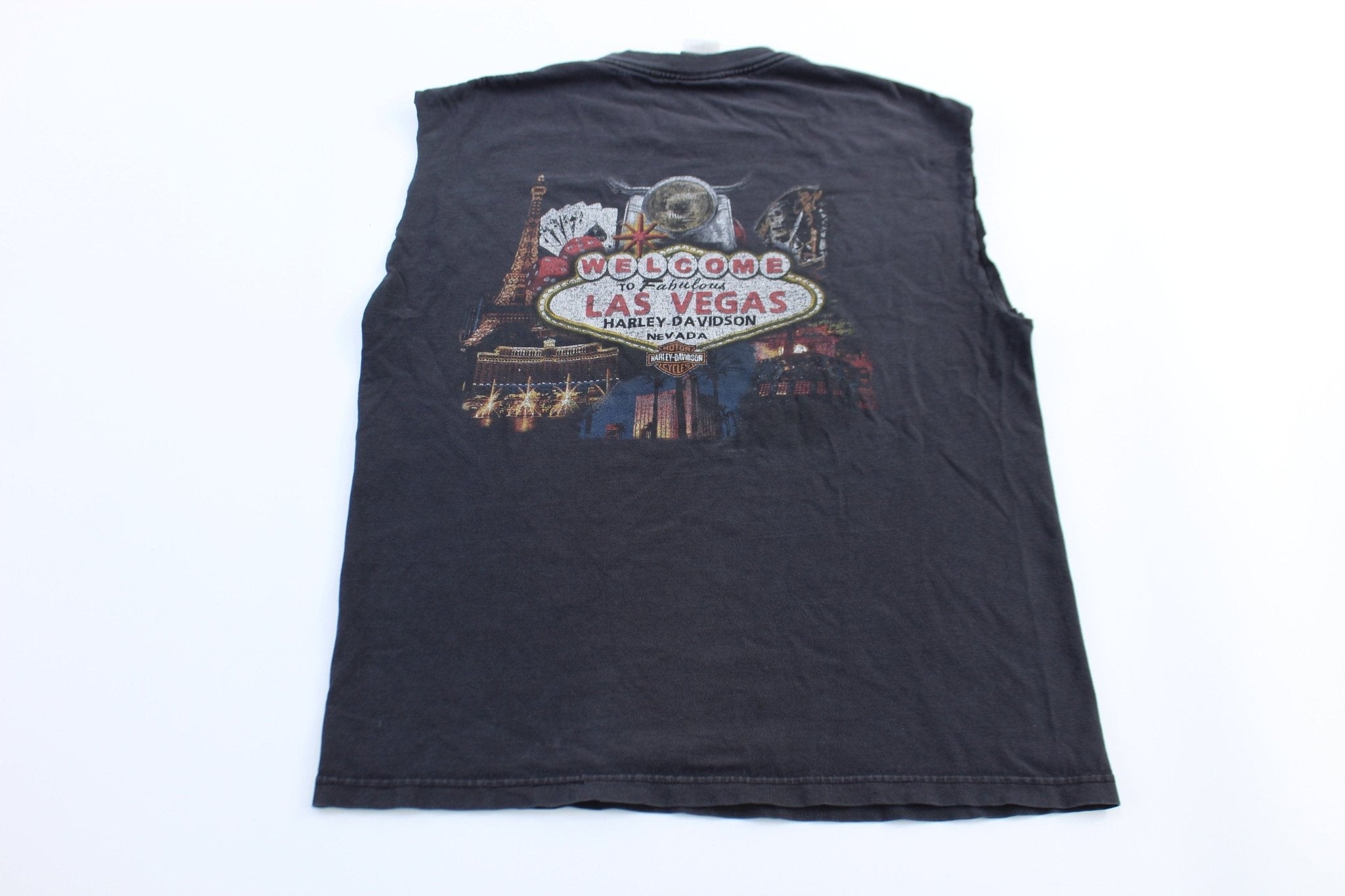 Harley Davidson Motorcycles Las Vegas, Nevada Tank Top - Jerseys/Tanks - Thrifted Threads