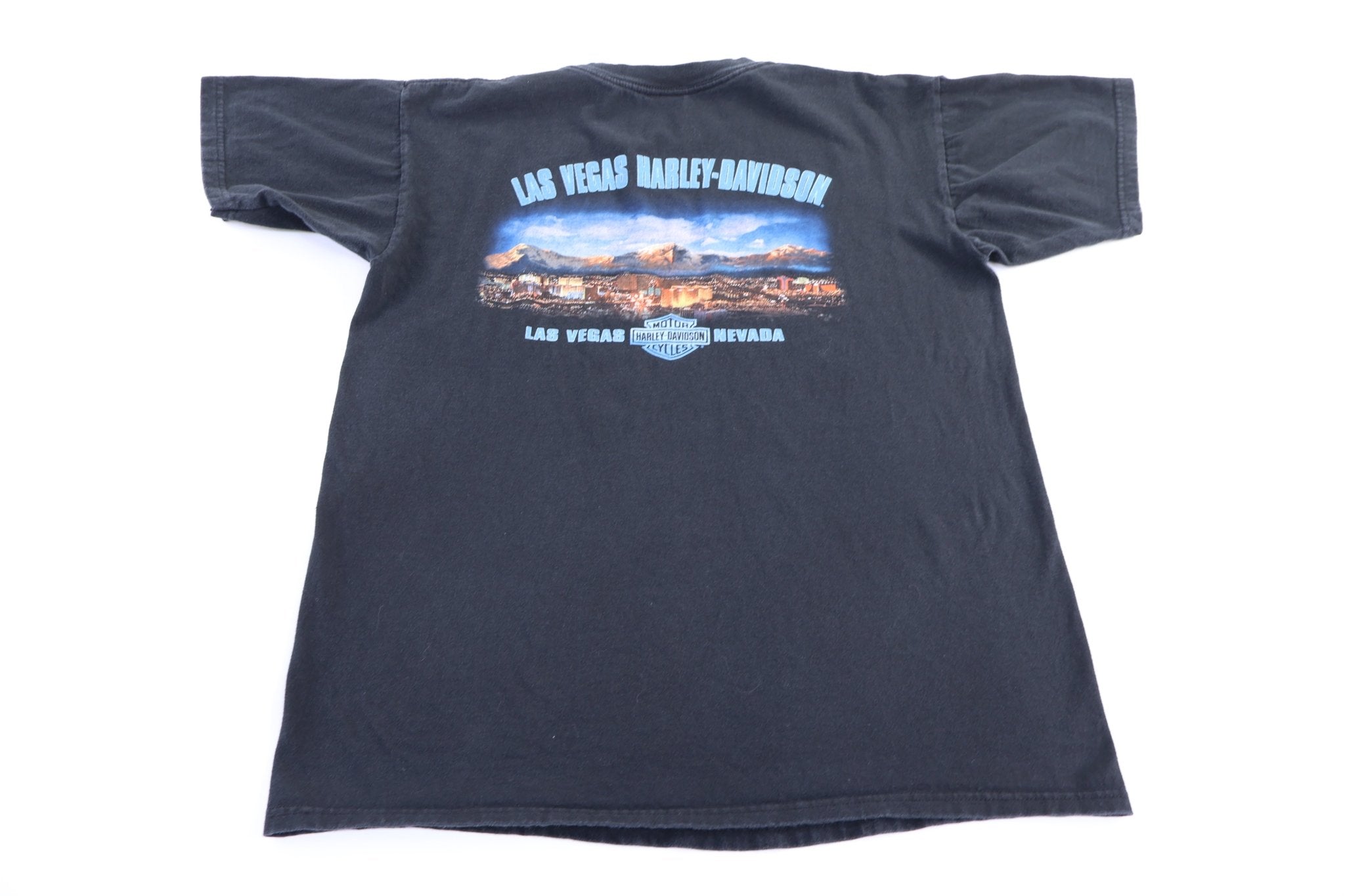 Harley Davidson Motorcycles Las Vegas T-shirt - Shirts & Tops - Thrifted Threads