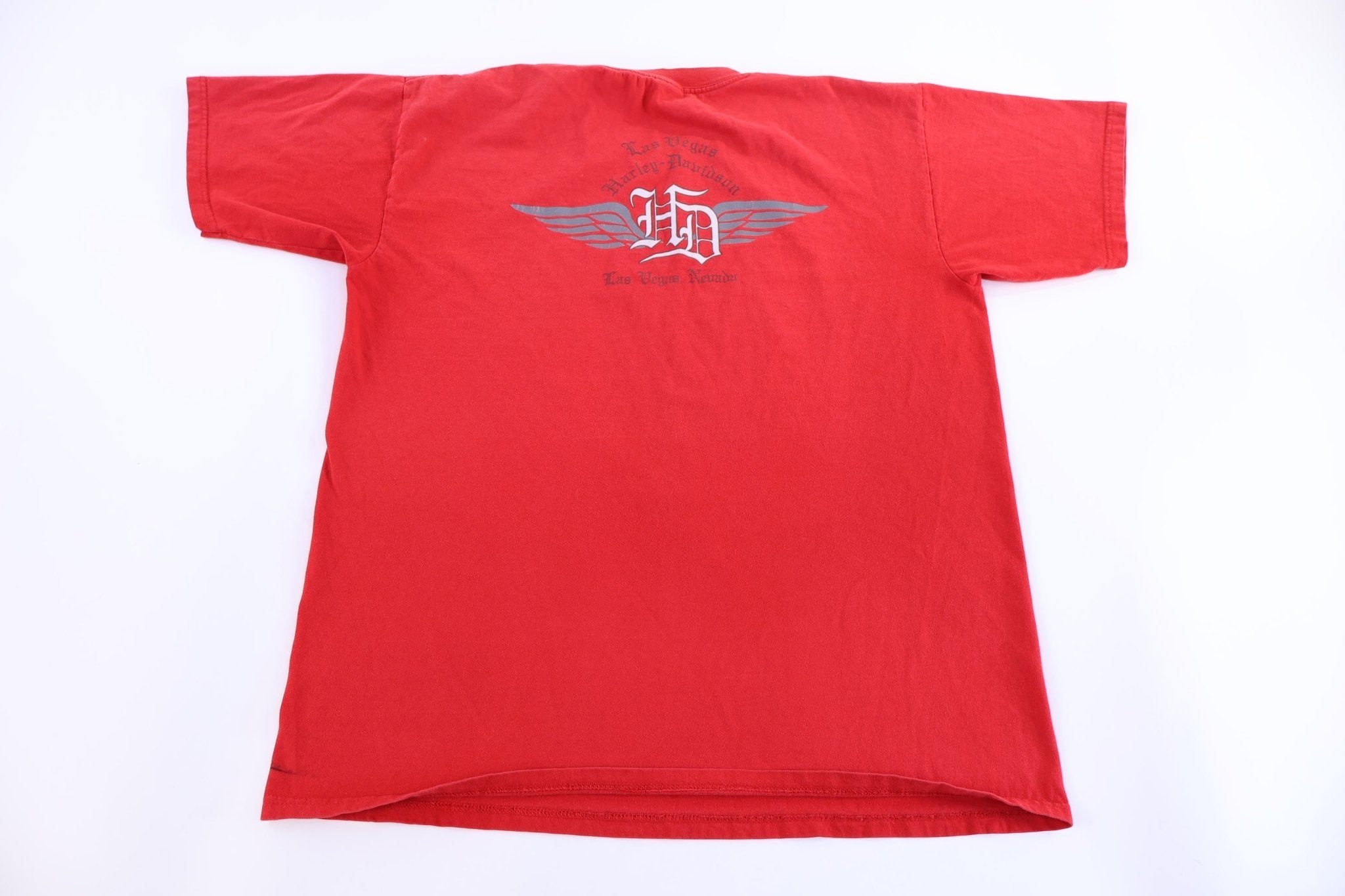 Harley Davidson Motorcycles Las Vegas T-shirt - Shirts & Tops - Thrifted Threads
