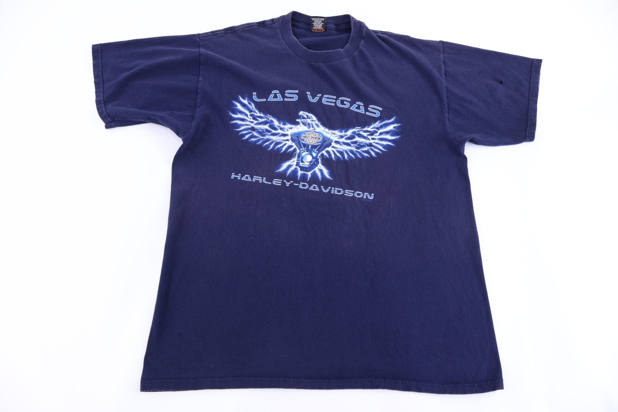 Harley Davidson Motorcycles Las Vegas T-shirt - Shirts & Tops - Thrifted Threads
