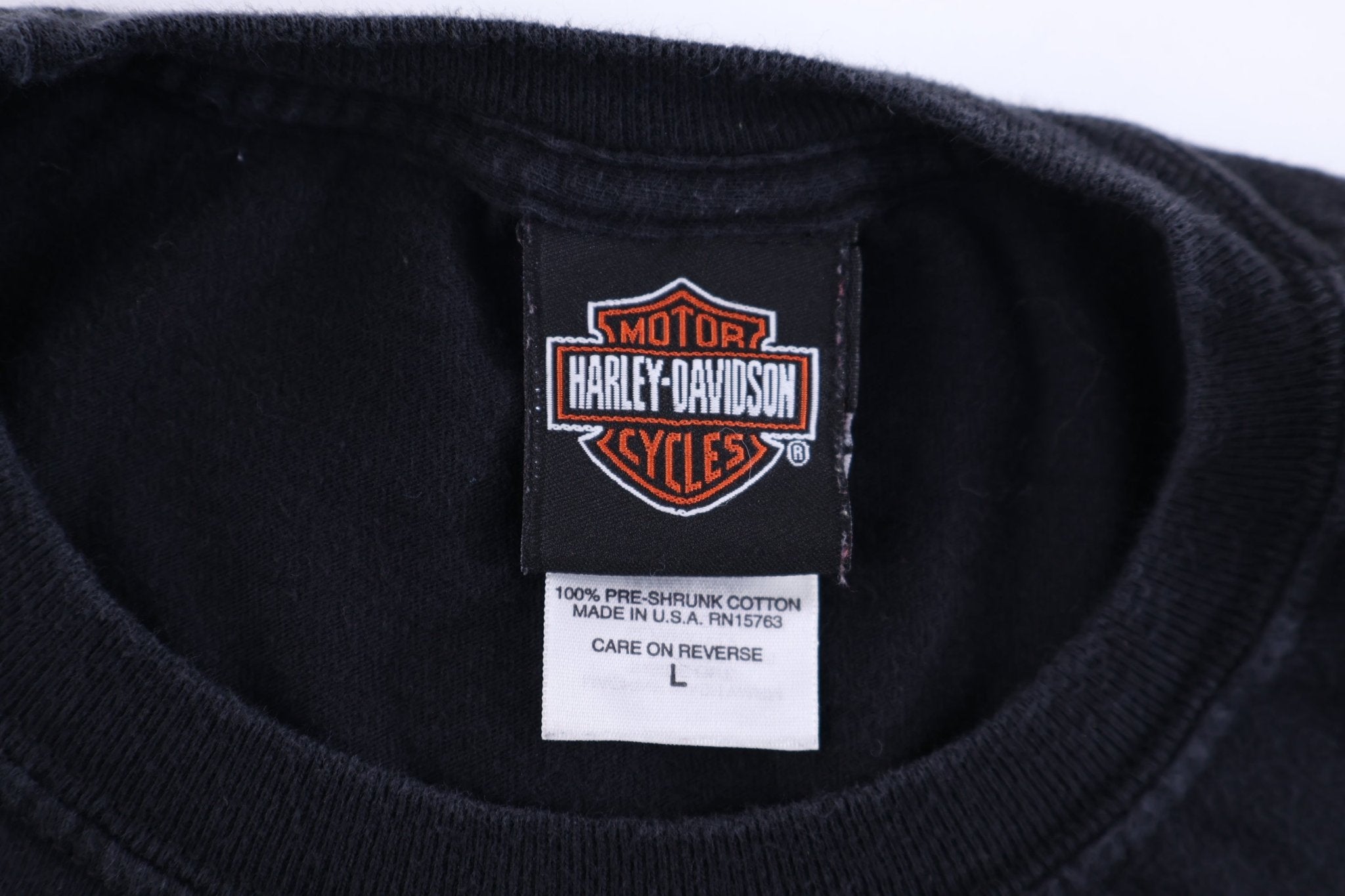 Harley Davidson Motorcycles Las Vegas T-shirt - Shirts & Tops - Thrifted Threads