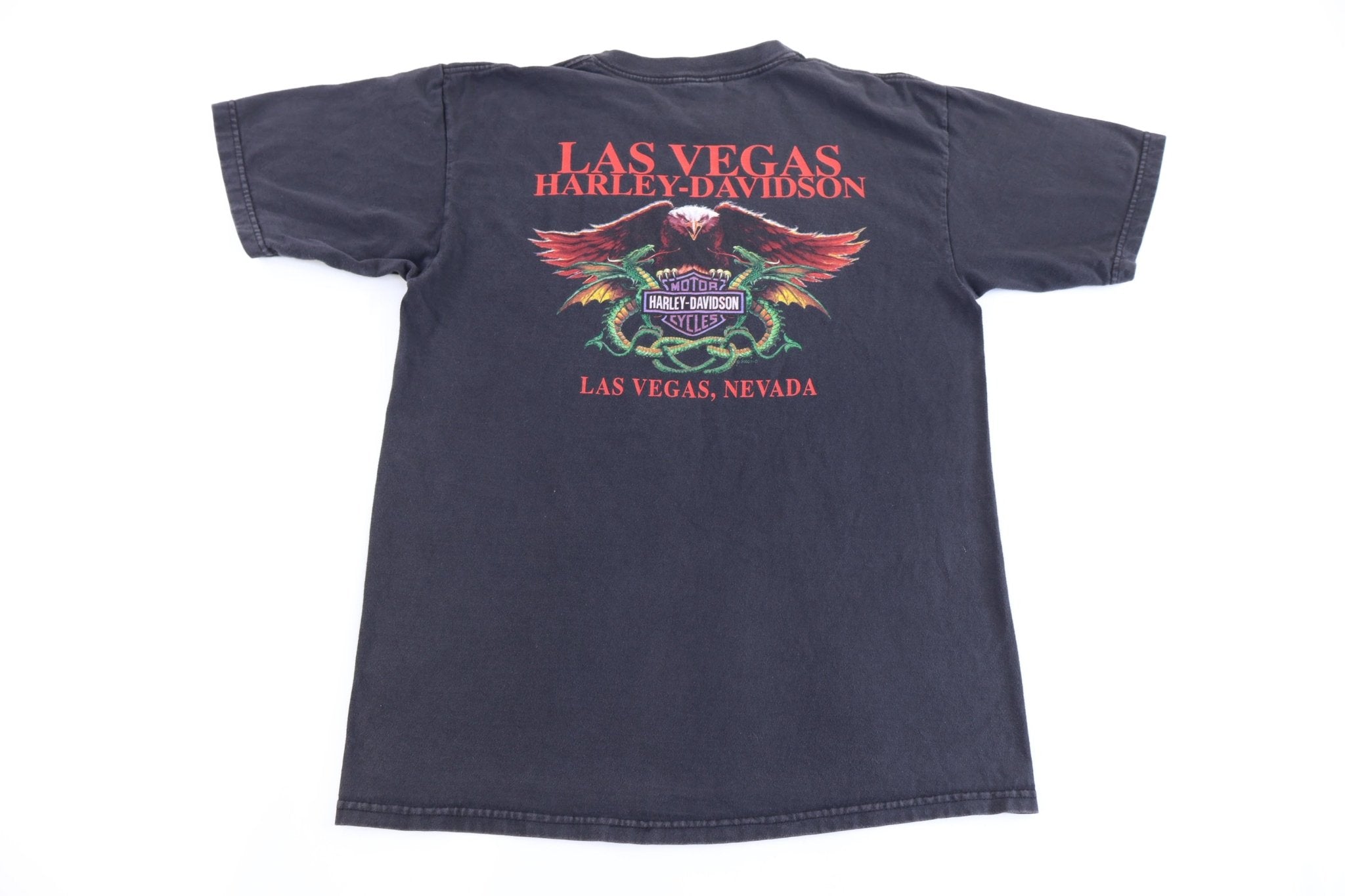 Harley Davidson Motorcycles Las Vegas T-shirt - Shirts & Tops - Thrifted Threads