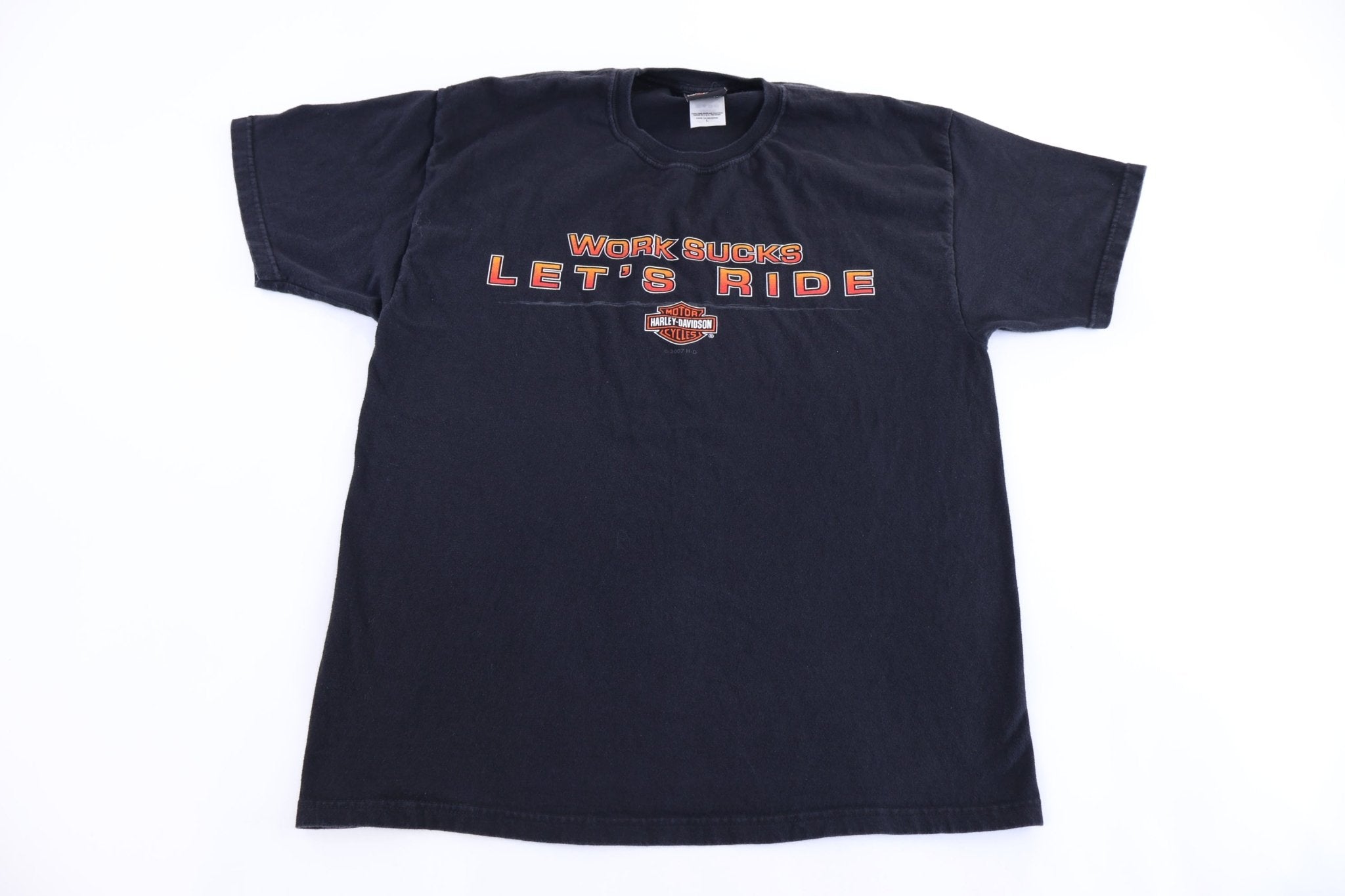 Harley Davidson Motorcycles Las Vegas T-shirt - Shirts & Tops - Thrifted Threads