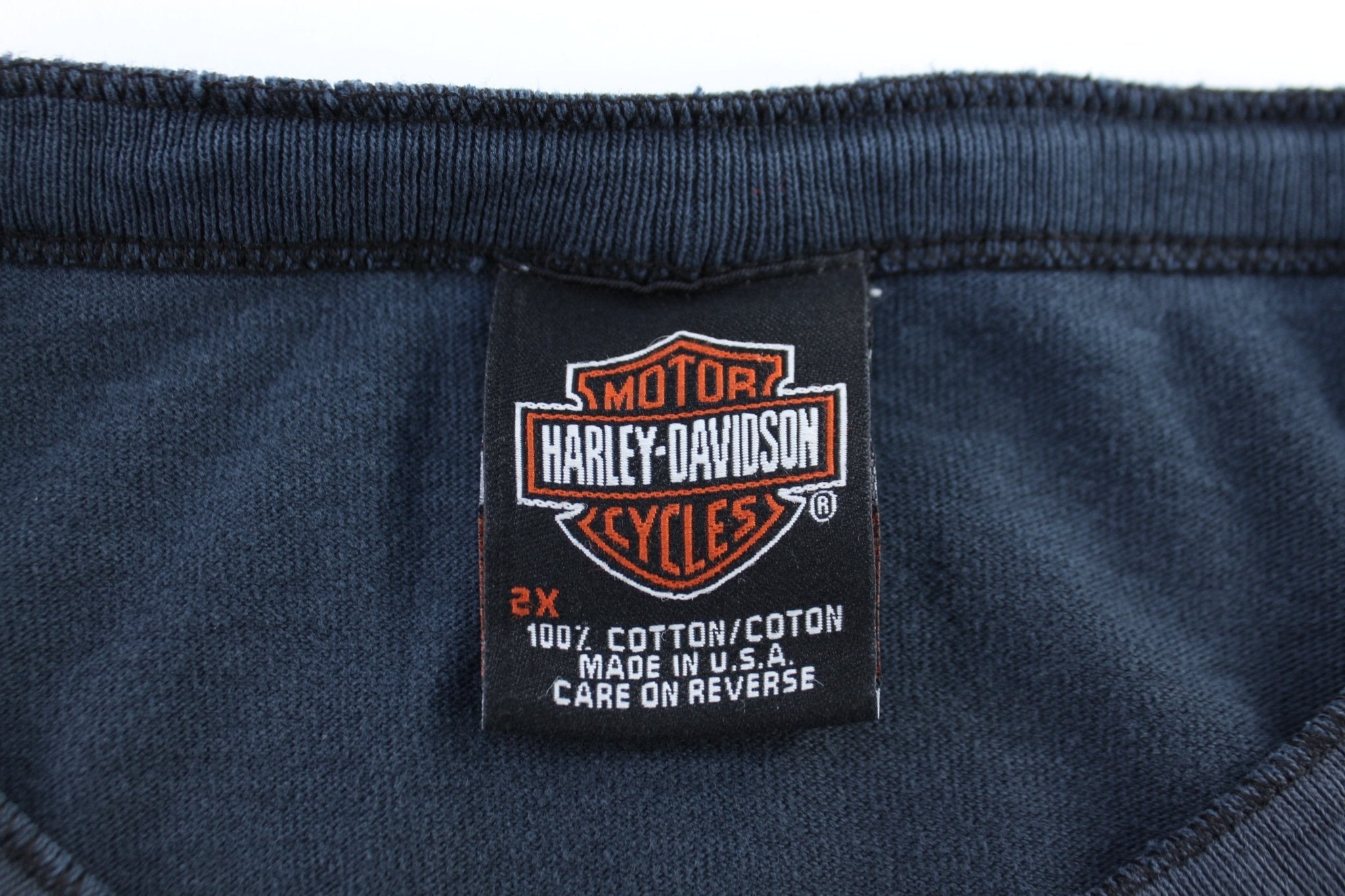 Harley Davidson Motorcycles Laughlin Spring Run T-shirt - Shirts & Tops - Thrifted Threads
