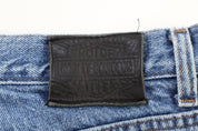Harley Davidson Motorcycles Light Wash Denim Jeans - pant - Thrifted Threads
