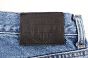 Harley Davidson Motorcycles Light Wash Denim Jeans - Pants - Thrifted Threads