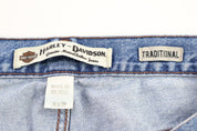 Harley Davidson Motorcycles Light Wash Denim Jeans - Pants - Thrifted Threads