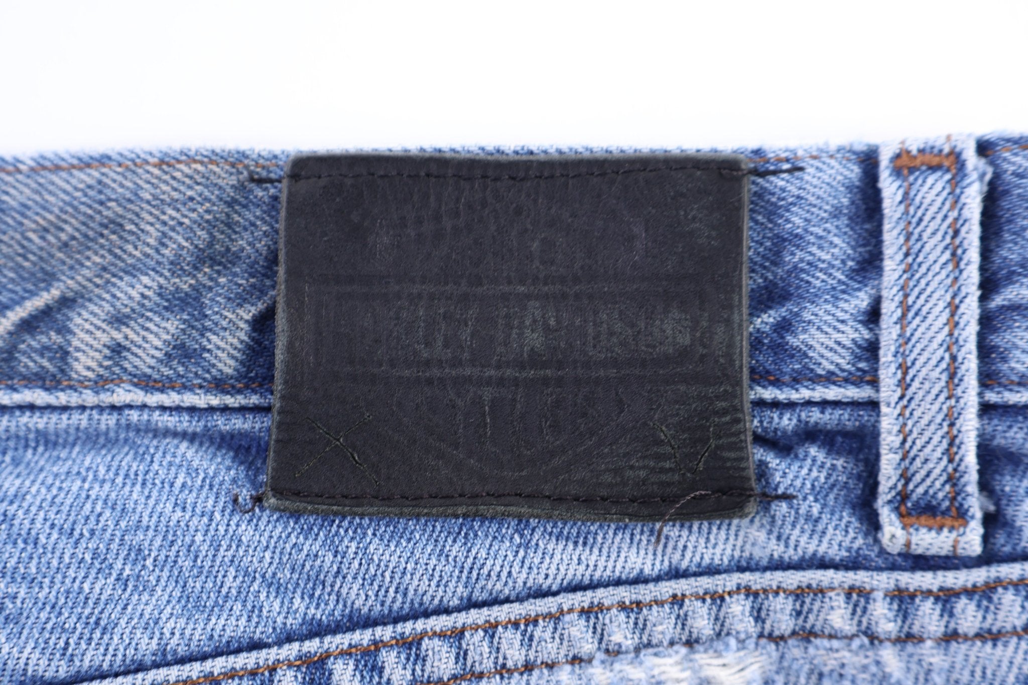 Harley Davidson Motorcycles Light Wash Denim Jeans - Pants - Thrifted Threads