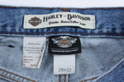 Harley Davidson Motorcycles Light Wash Denim Jeans - Pants - Thrifted Threads