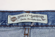 Harley Davidson Motorcycles Light Wash Denim Jeans - Pants - Thrifted Threads