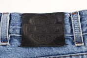 Harley Davidson Motorcycles Light Wash Denim Jeans - Pants - Thrifted Threads