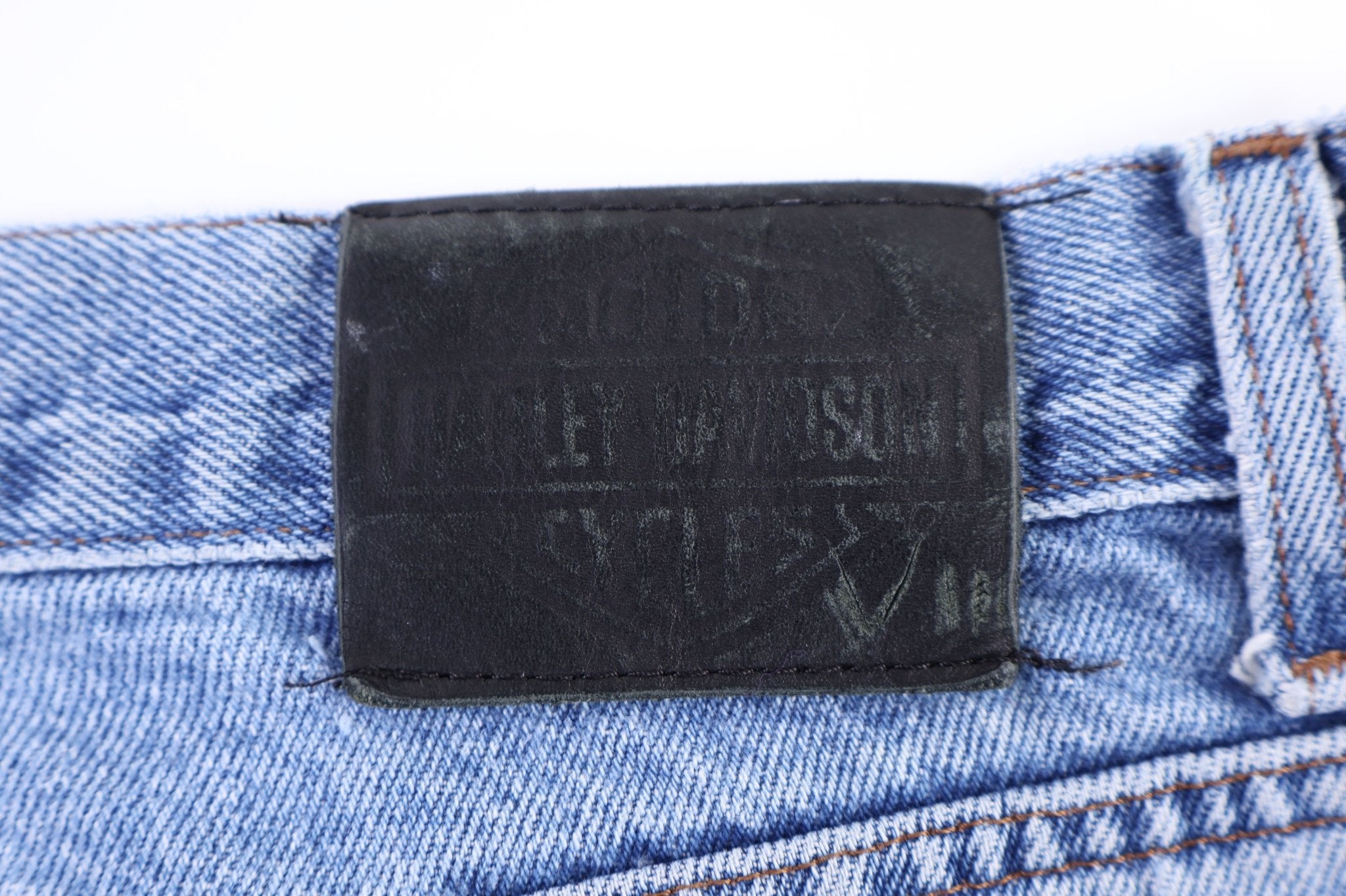 Harley Davidson Motorcycles Light Wash Jeans - Pants - Thrifted Threads