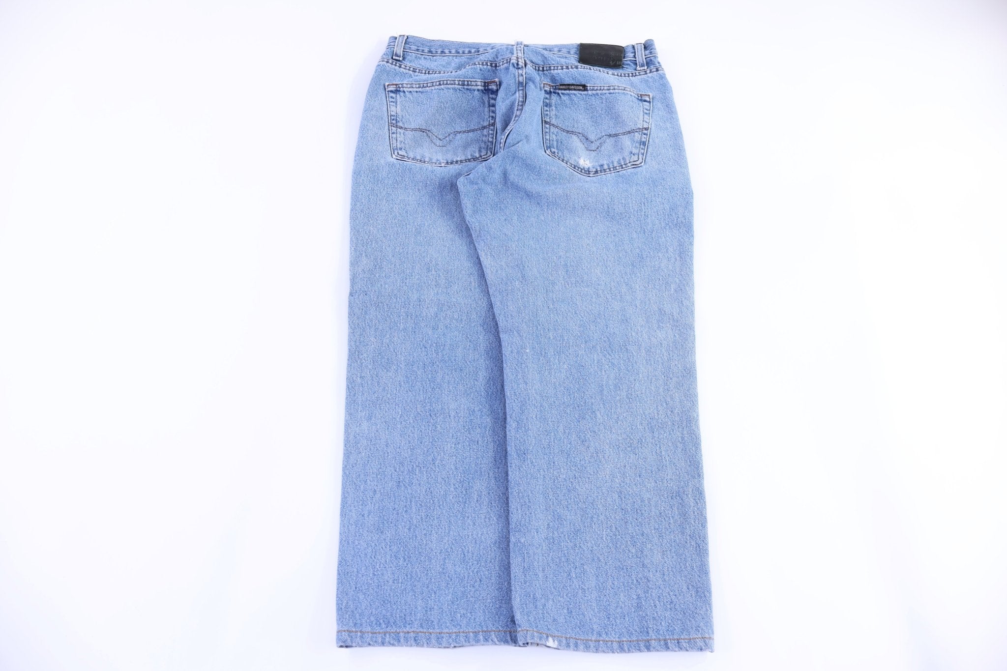 Harley Davidson Motorcycles Light Wash Jeans - Pants - Thrifted Threads