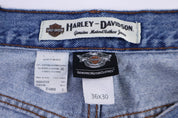 Harley Davidson Motorcycles Light Wash Jeans - Pants - Thrifted Threads