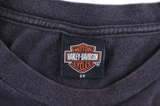 Harley Davidson Motorcycles Live Free Or Die LS T-shirt - Shirts & Tops - Thrifted Threads