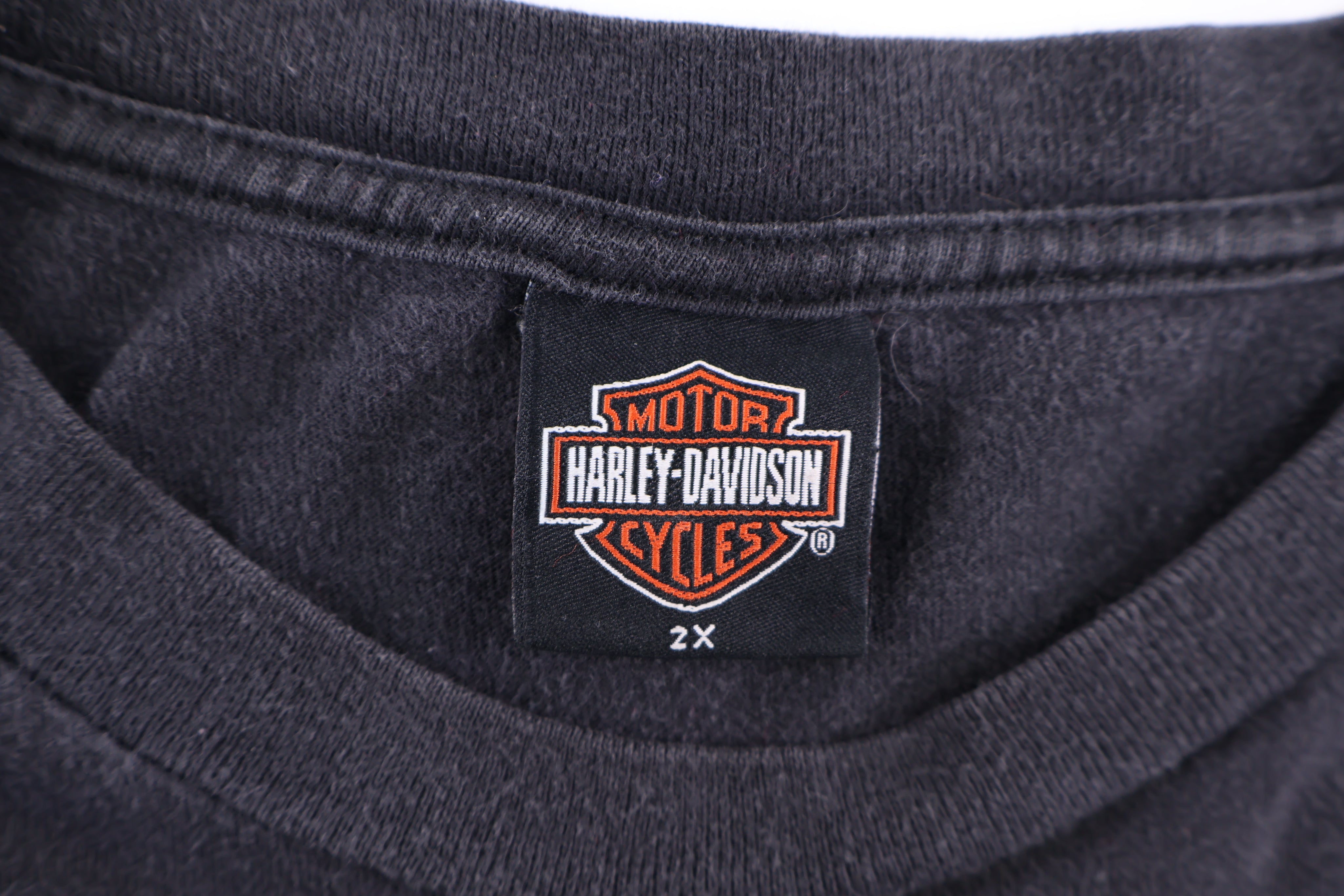 Harley Davidson Motorcycles Live Free Or Die LS T-shirt - Shirts & Tops - Thrifted Threads