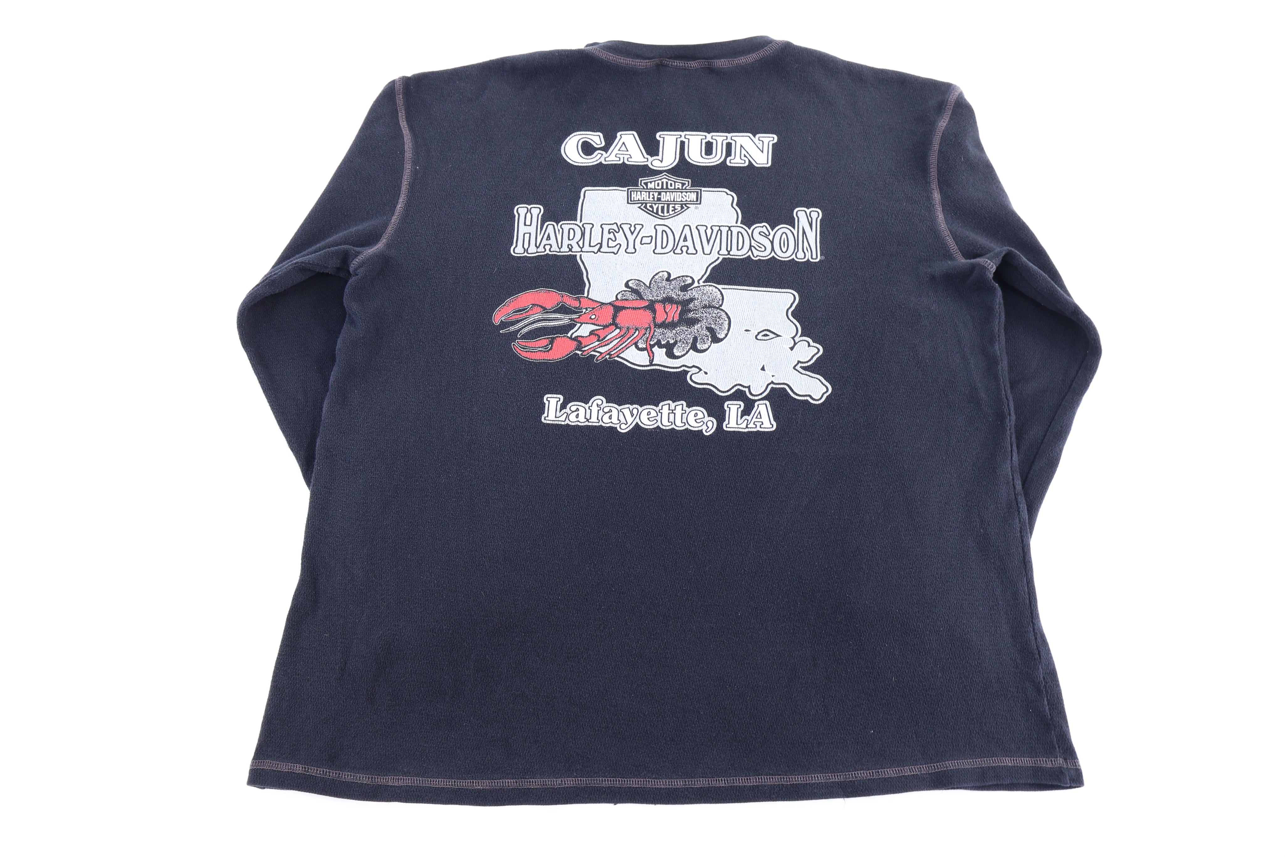 Harley Davidson Motorcycles Louisiana LS T-shirt - Shirts & Tops - Thrifted Threads