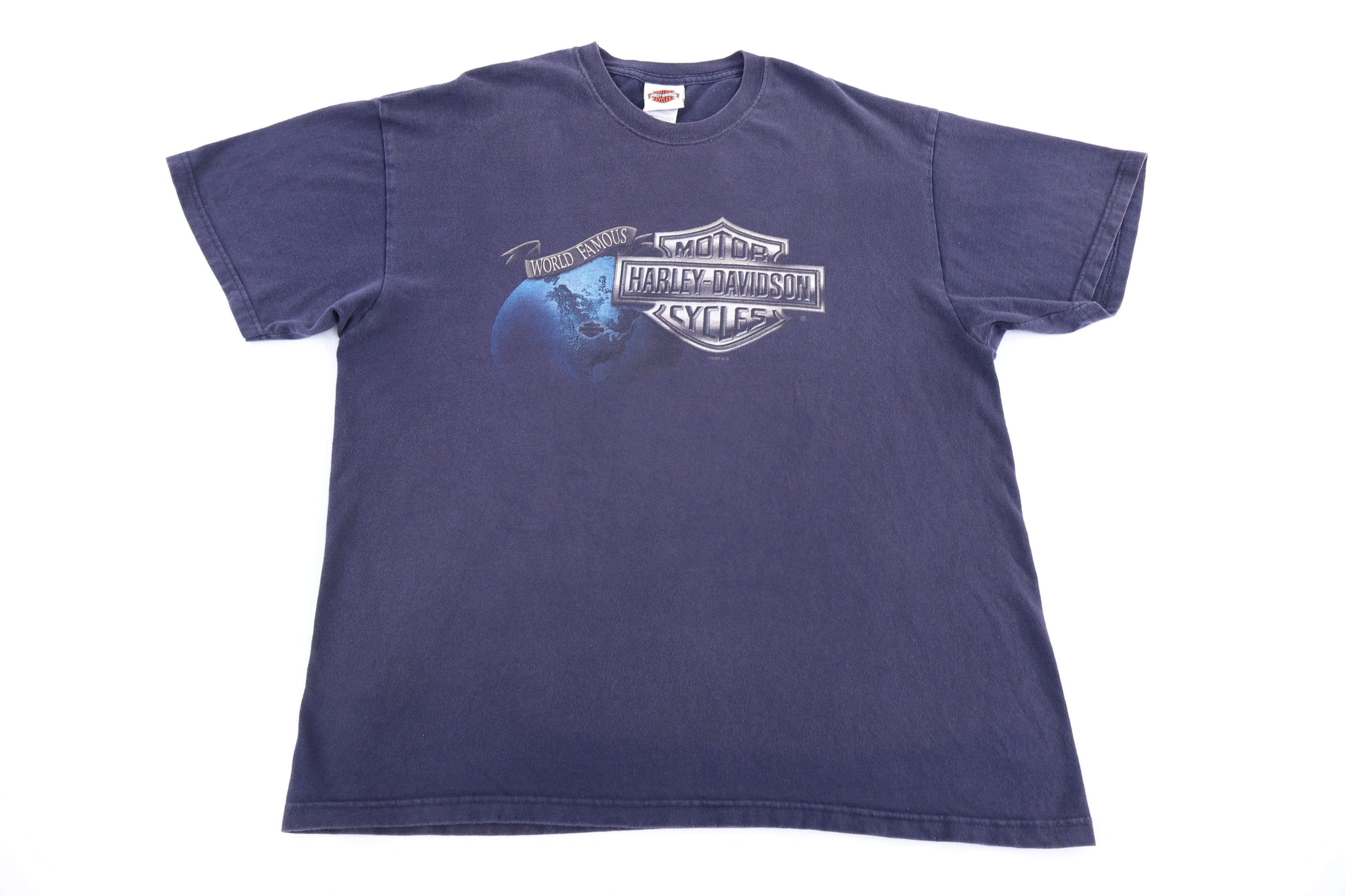Harley Davidson Motorcycles Maine T-shirt - Shirts & Tops - Thrifted Threads