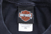 Harley Davidson Motorcycles Massachusetts T-shirt - ThriftedThreads.com