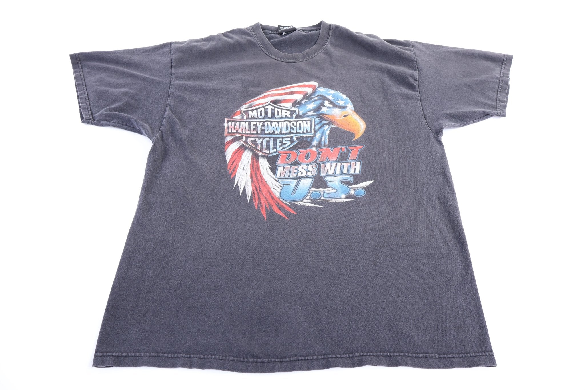 Harley Davidson Motorcycles Massachusetts T-shirt - Shirts & Tops - Thrifted Threads