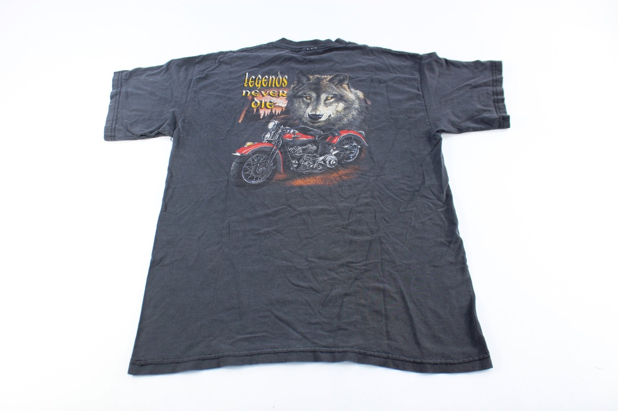 Harley Davidson Motorcycles Mazatlan, Mexico Hogs Never Die T-Shirt - ThriftedThreads.com