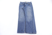Harley Davidson Motorcycles Medium Wash Denim Jeans - Pants - Thrifted Threads