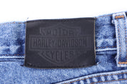 Harley Davidson Motorcycles Medium Wash Denim Jeans - Pants - Thrifted Threads