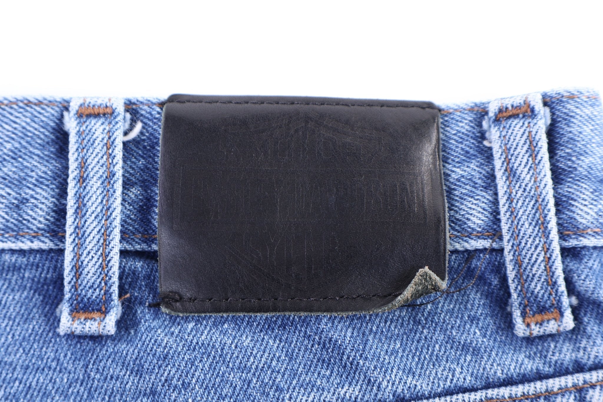 Harley Davidson Motorcycles Medium Wash Denim Jeans - Pants - Thrifted Threads