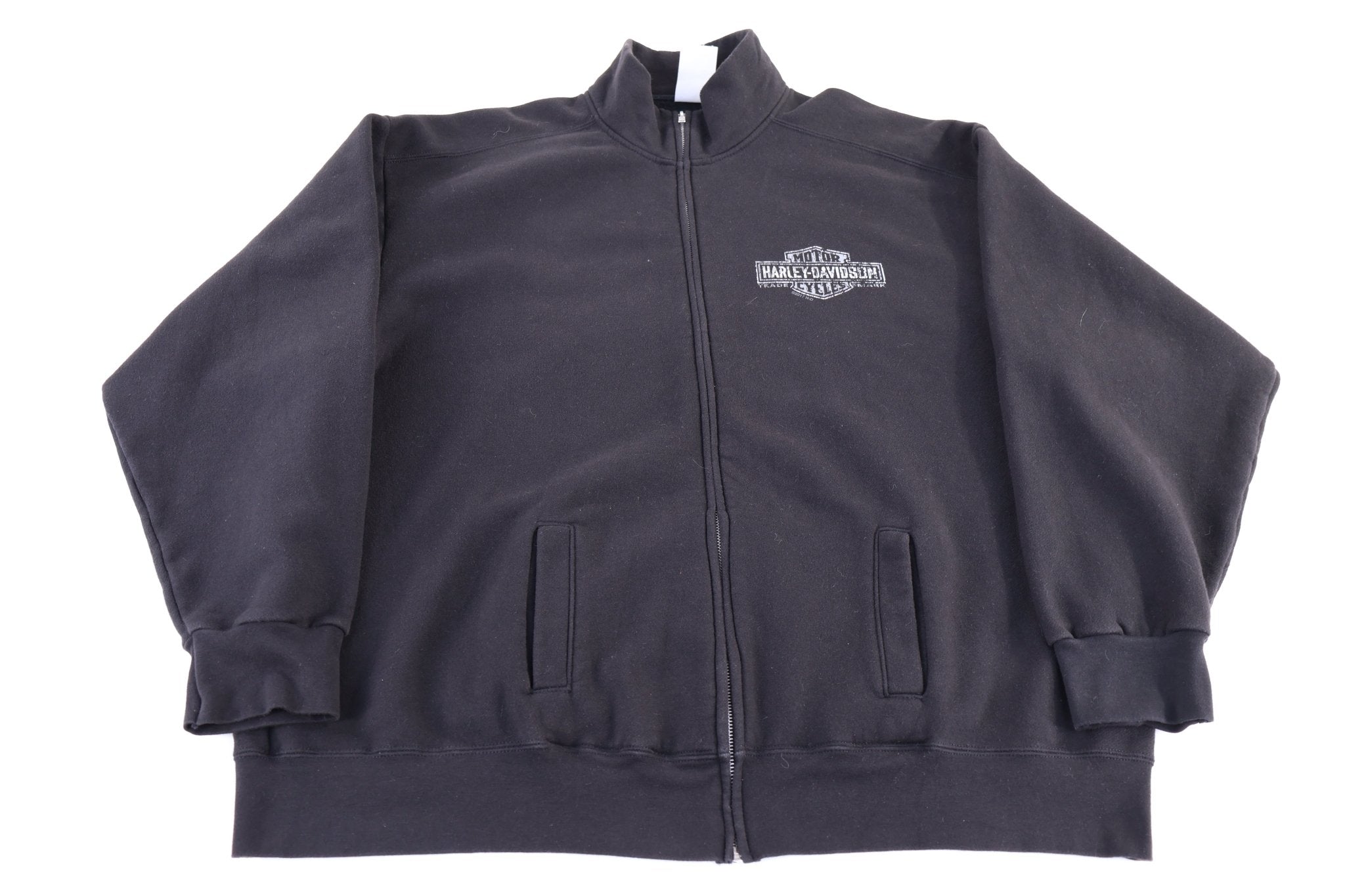 Harley Davidson Motorcycles Mexico Full Zip Jacket - jacket - Thrifted Threads