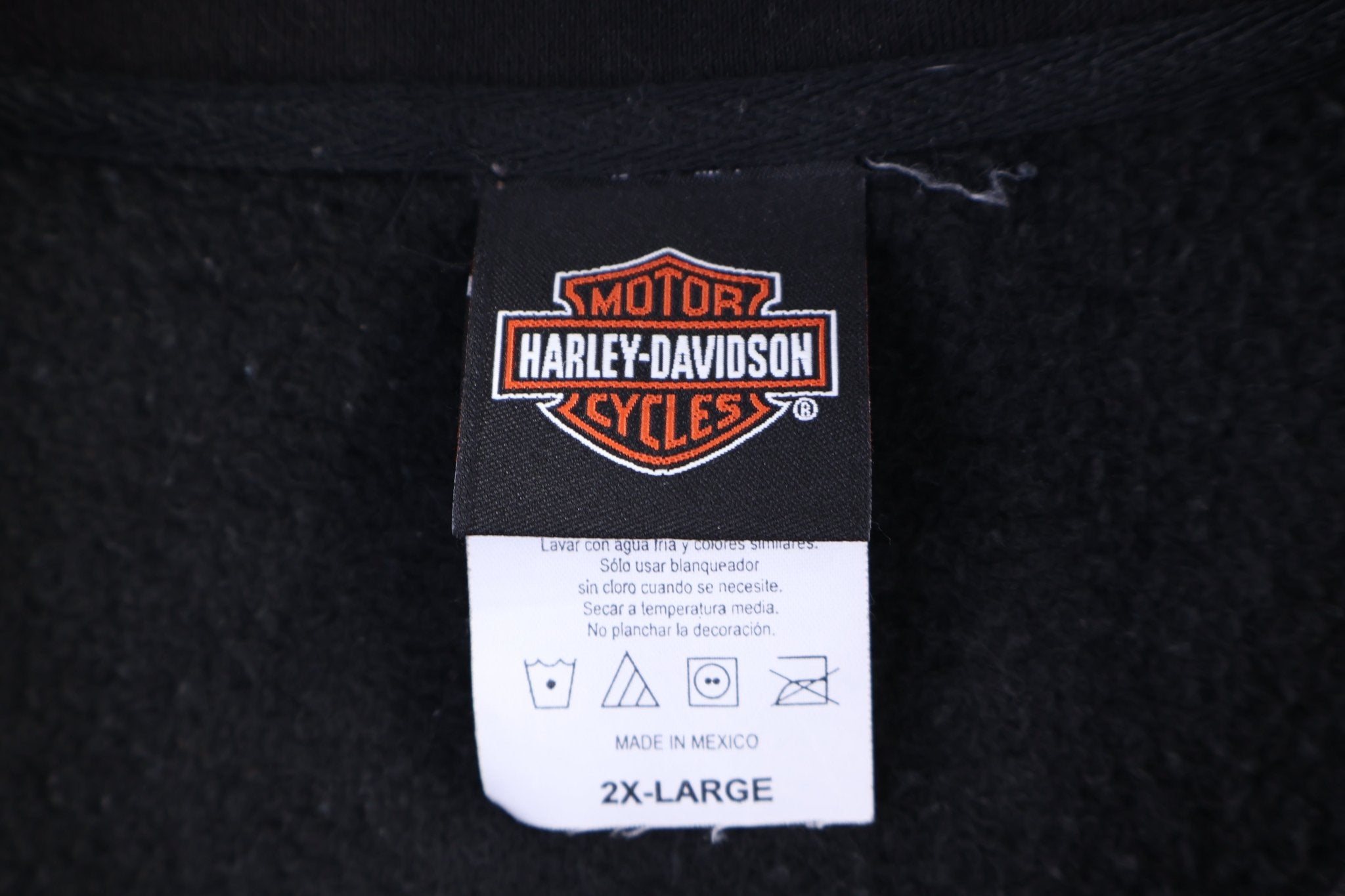 Harley Davidson Motorcycles Mexico Full Zip Jacket - jacket - Thrifted Threads
