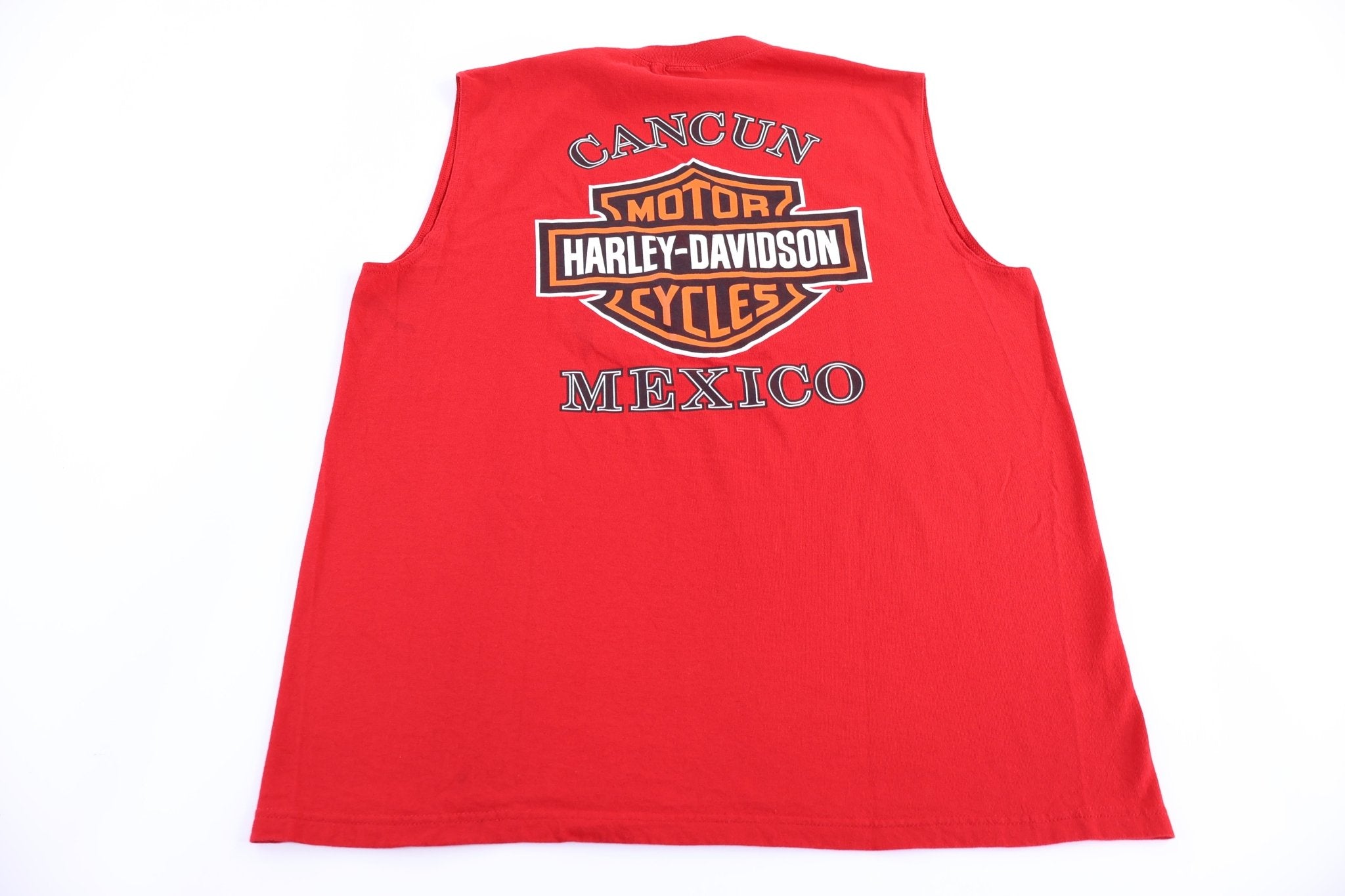 Harley Davidson Motorcycles Mexico Tank Top - Jerseys/Tanks - Thrifted Threads