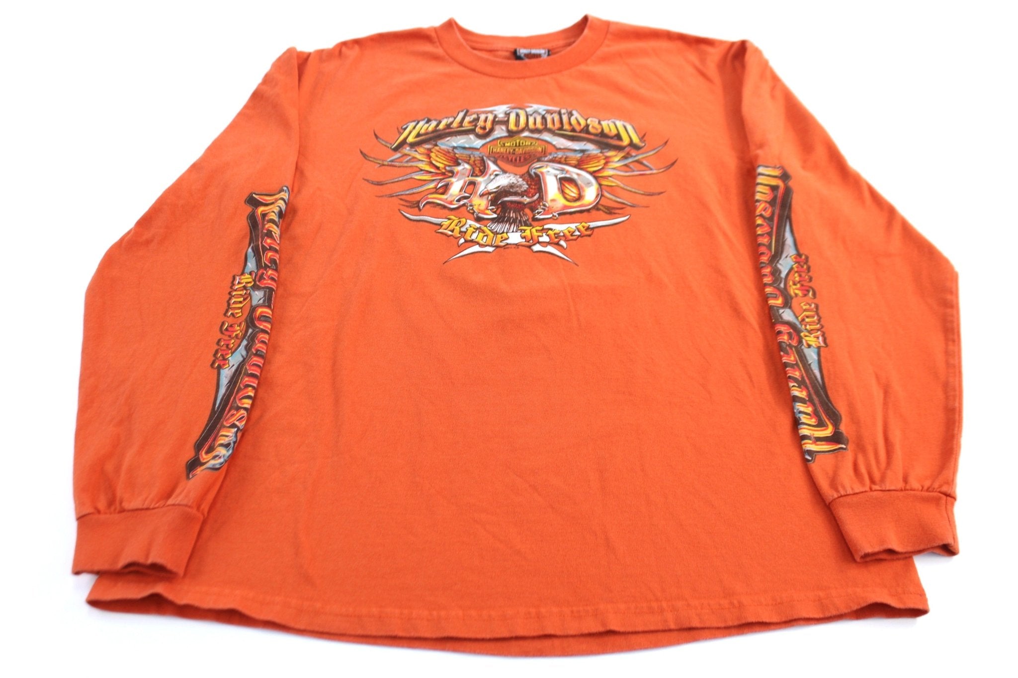 Harley Davidson Motorcycles Minneapolis St - Paul, Minnesota LS T-Shirt - ThriftedThreads.com