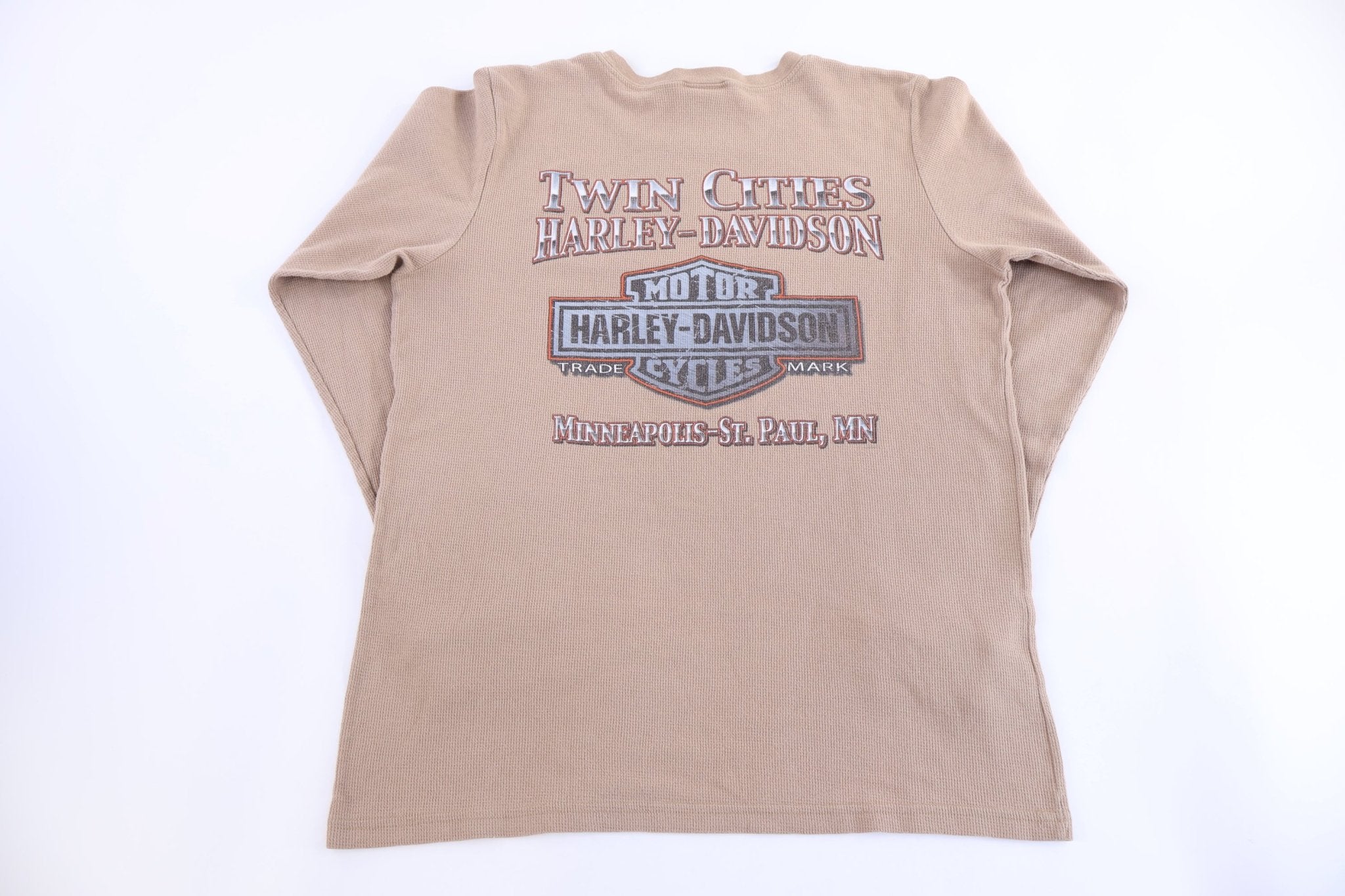 Harley Davidson Motorcycles Minnesota LS T-shirt - Shirts & Tops - Thrifted Threads