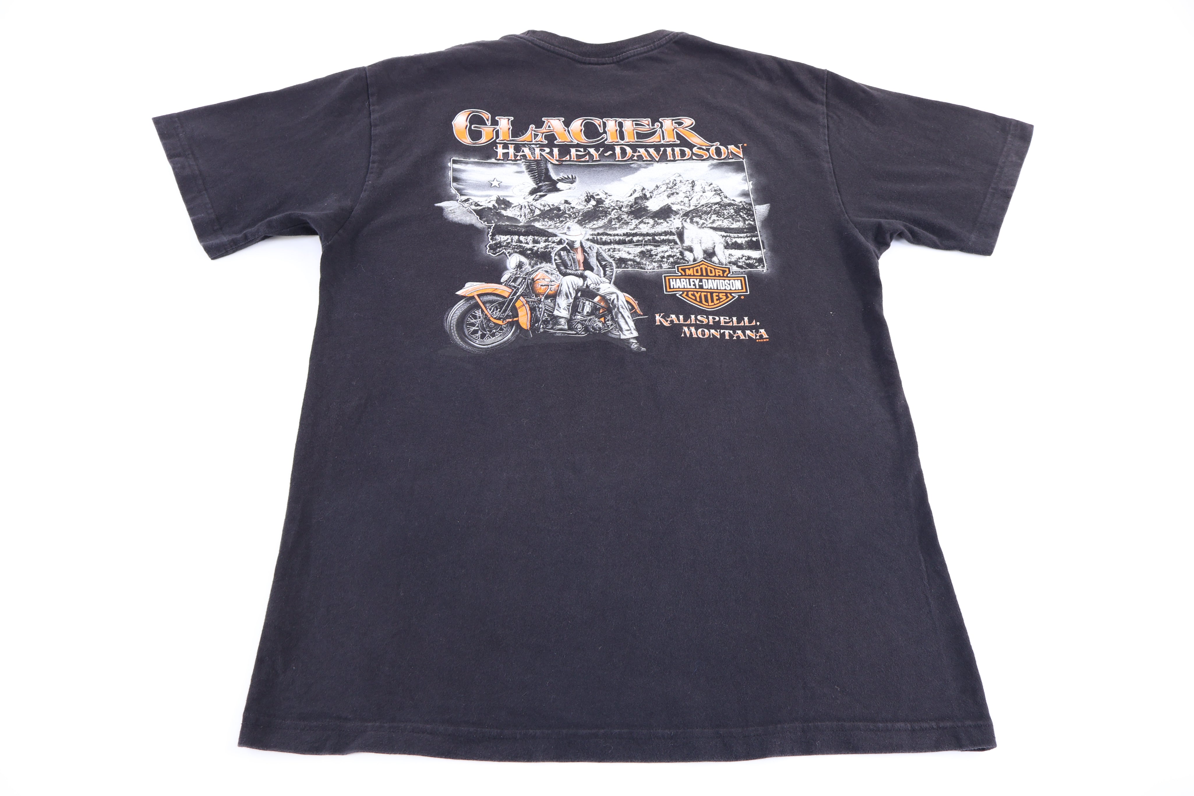 Harley Davidson Motorcycles Montana T-shirt - Shirts & Tops - Thrifted Threads