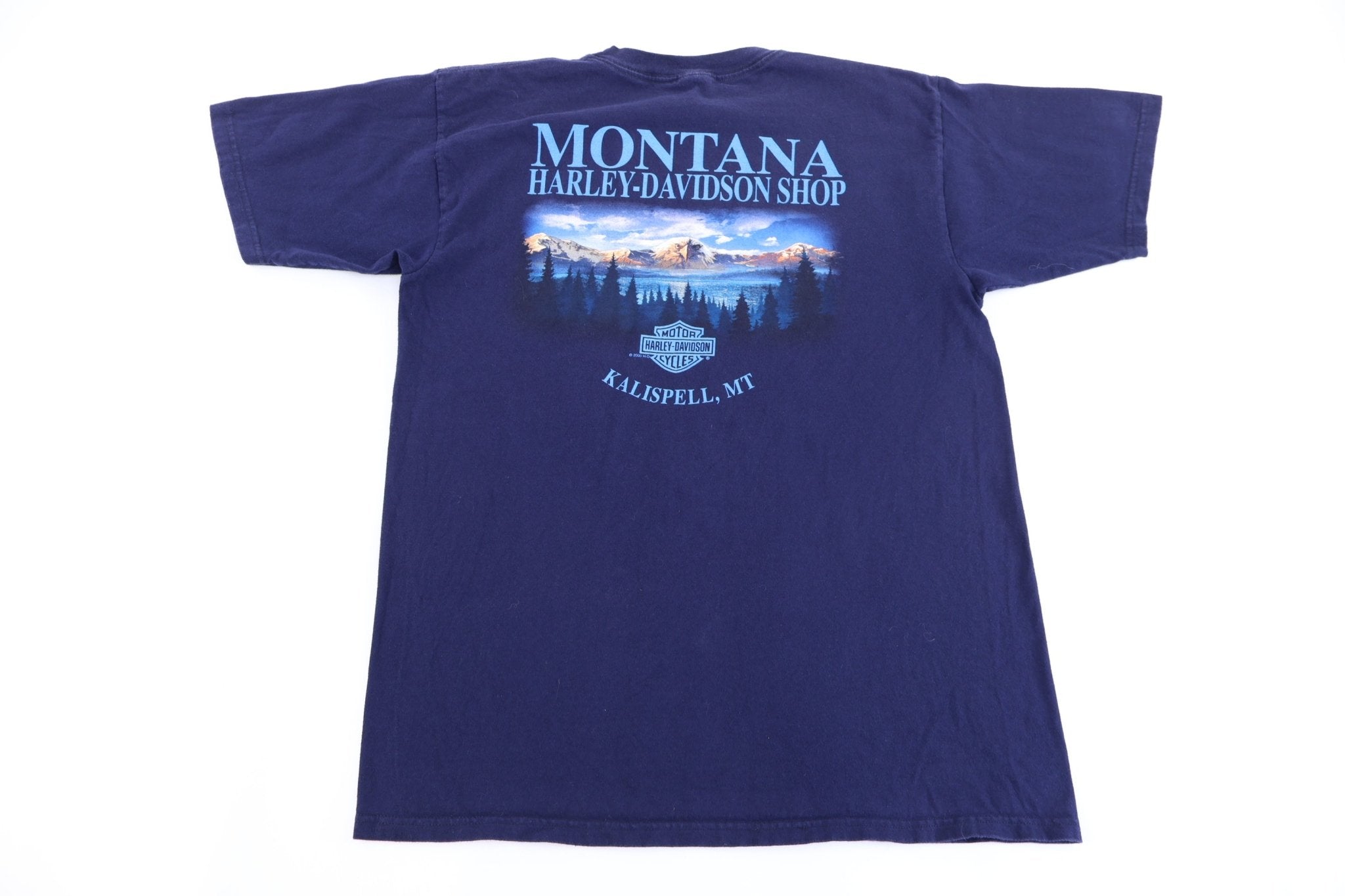 Harley Davidson Motorcycles Montana T-shirt - Shirts & Tops - Thrifted Threads