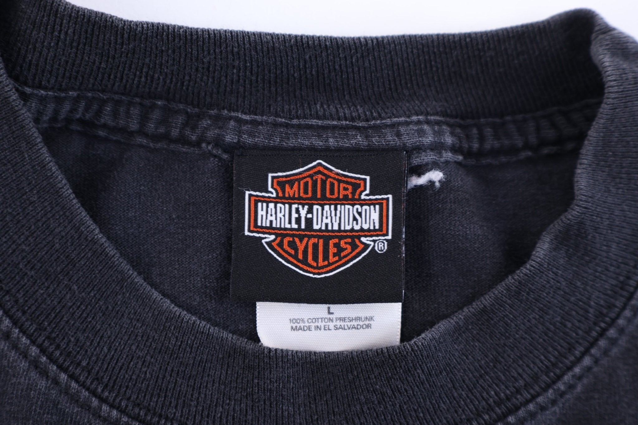 Harley Davidson Motorcycles Motorsports LS T-shirt - Shirts & Tops - Thrifted Threads