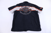 Harley Davidson Motorcycles Multicolor Button Down - Button Ups/Downs - Thrifted Threads