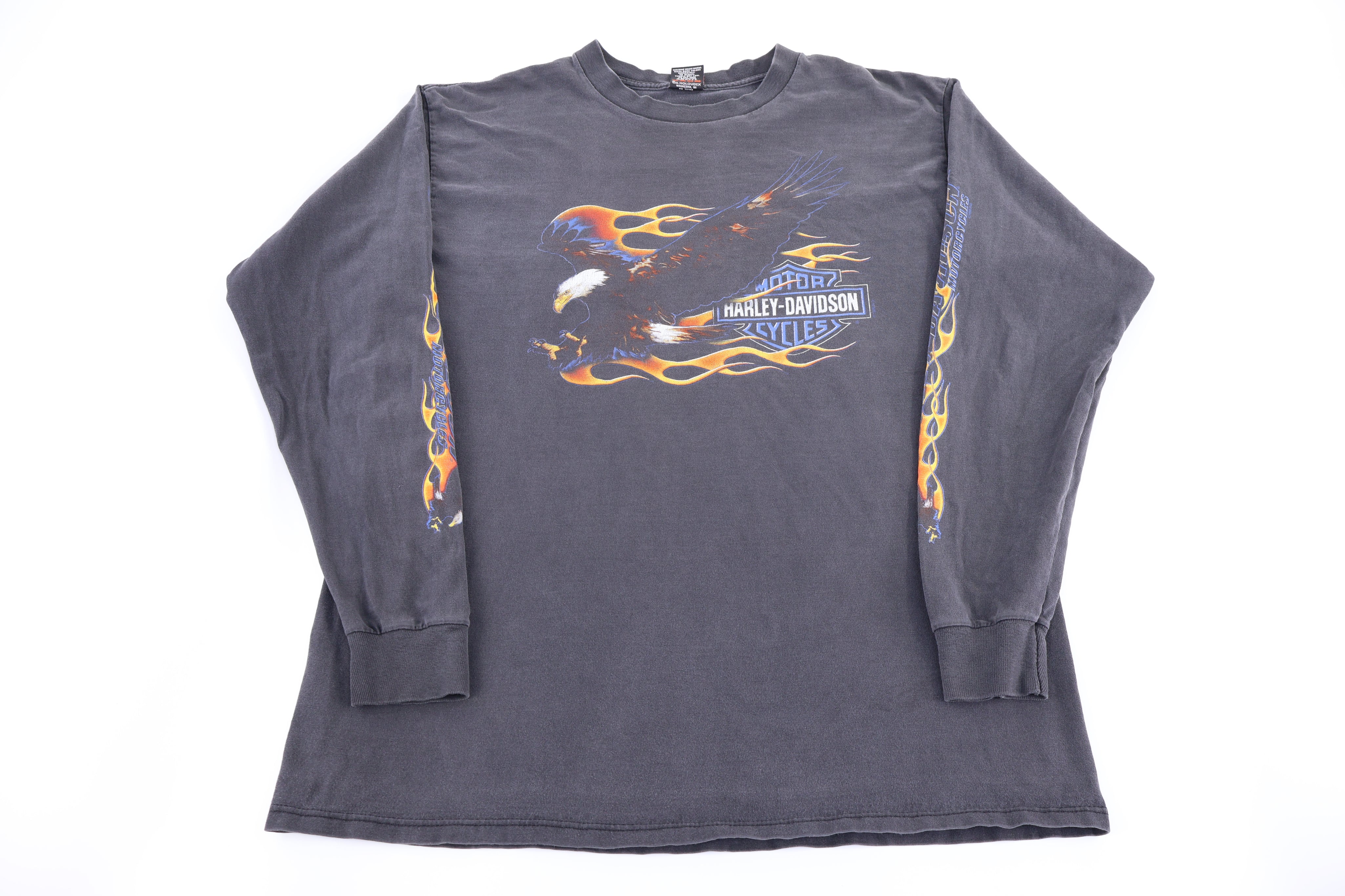 Harley Davidson Motorcycles Nevada LS T-shirt - Shirts & Tops - Thrifted Threads