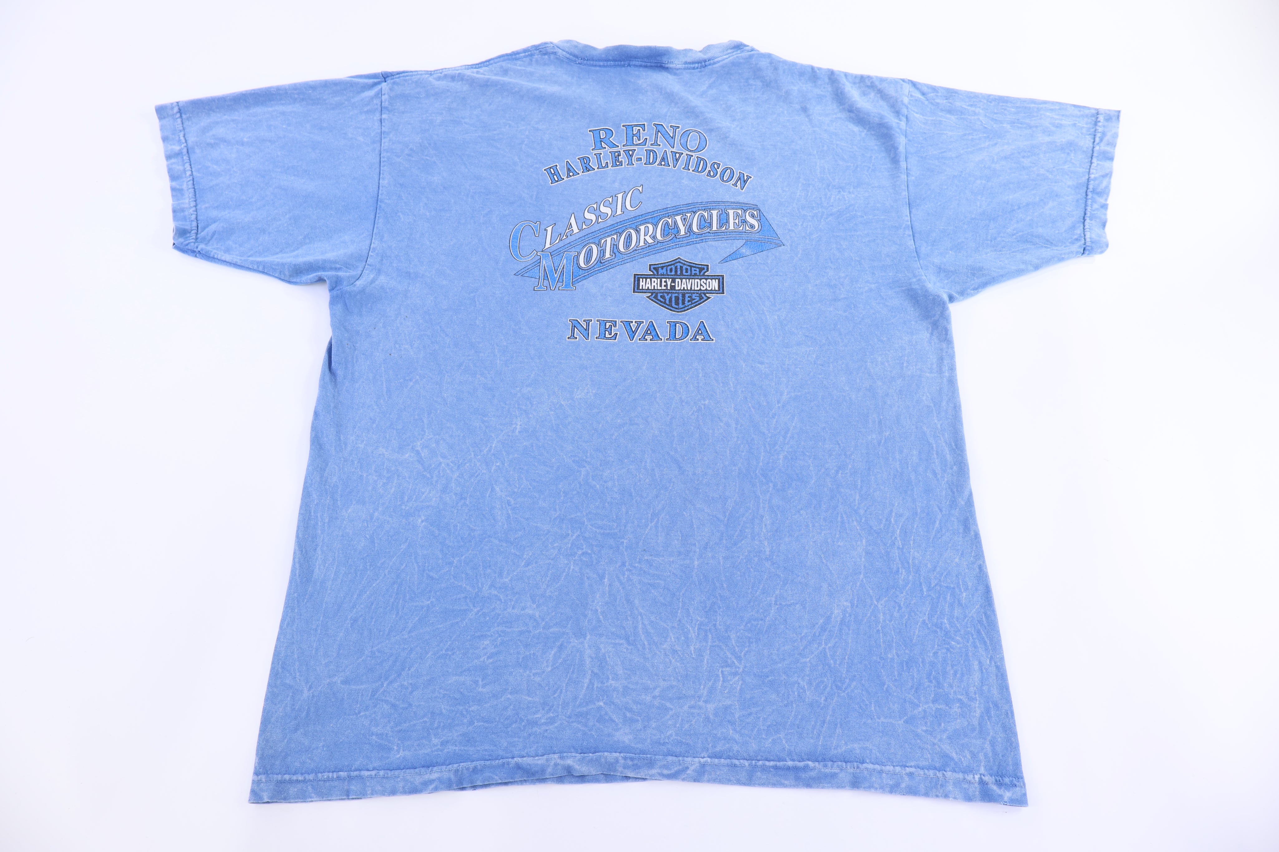 Harley Davidson Motorcycles Nevada T-shirt - Shirts & Tops - Thrifted Threads
